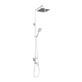 TAPI 200mm Square Stainless Steel Exposed Fixed Shower Set