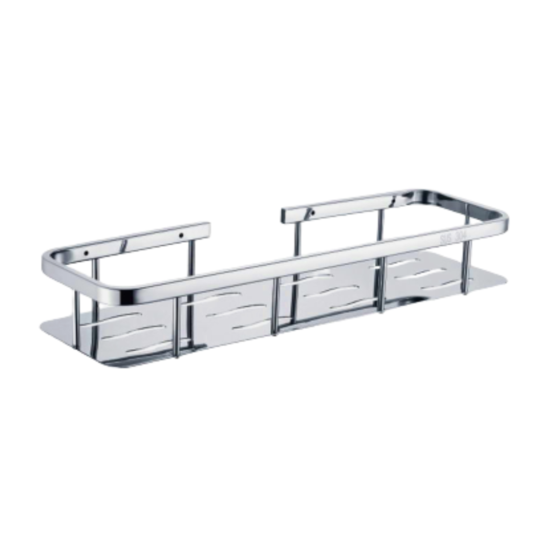 TAPI Stainless Steel Rectangle Bathroom Basket