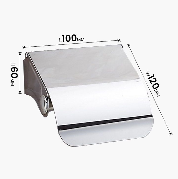 TAPI 120mm Stainless Steel Toilet Paper Roll Holder