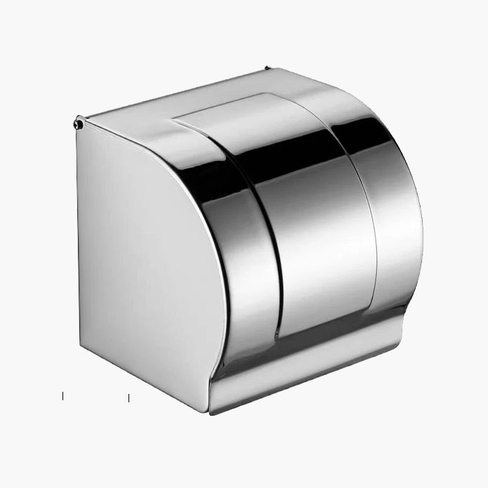 TAPI 135mm Stainless Steel Curves Box Toilet Paper Holder