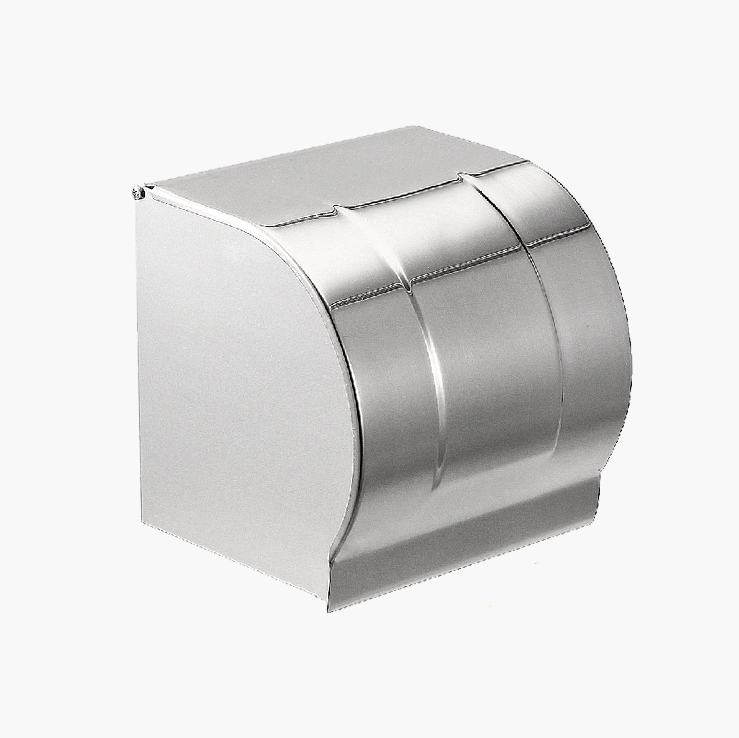 TAPI 135mm Stainless Steel Curves Box Toilet Paper Holder