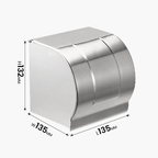 TAPI 135mm Stainless Steel Curves Box Toilet Paper Holder