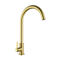 TAPI Stainless Steel Pillar Sink Tap - Gold