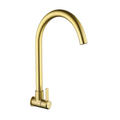 TAPI Stainless Steel Wall Sink Tap - Gold