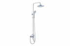 ALFRED VICTORIA 1150mm Round Exposed Rain Shower System - Chrome