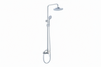 ALFRED VICTORIA 950mm Round Exposed Rain Shower System - Chrome