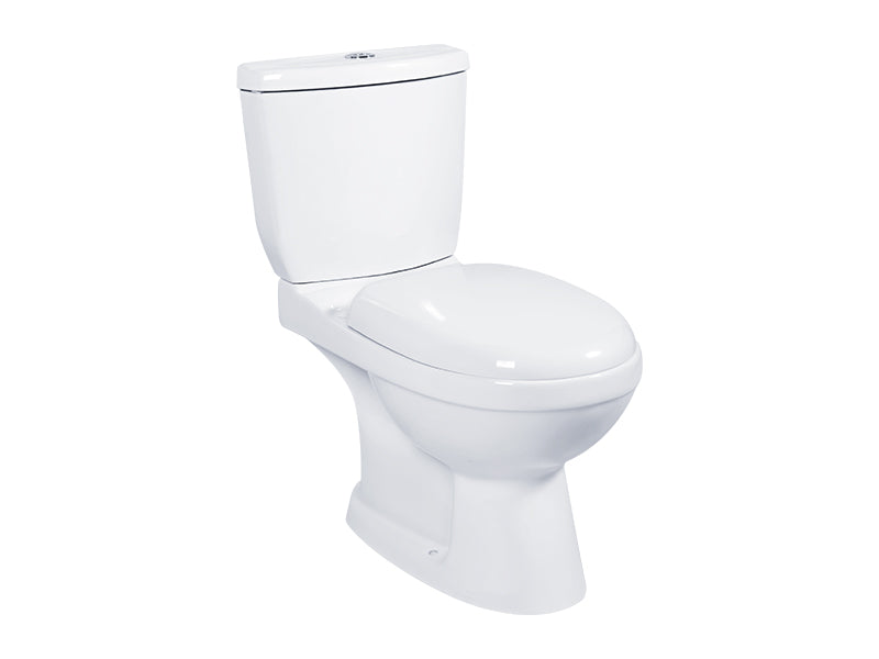 DOCASA Close Couple Washdown Water Closet come with Cistern Fitting Dual Flush (3/6L)