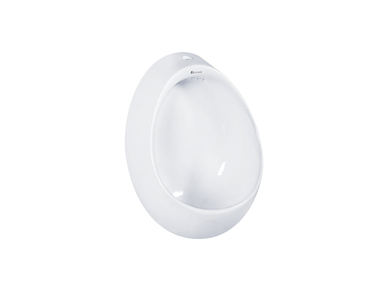 DOCASA Wall Hung Urinal Bowl come with Top Inlet pre-punch flush hole