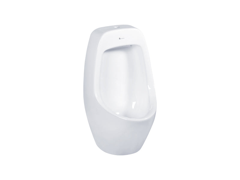 DOCASA Wall Hung Urinal Bowl come with Top & Back Inlet pre-punch flush hole